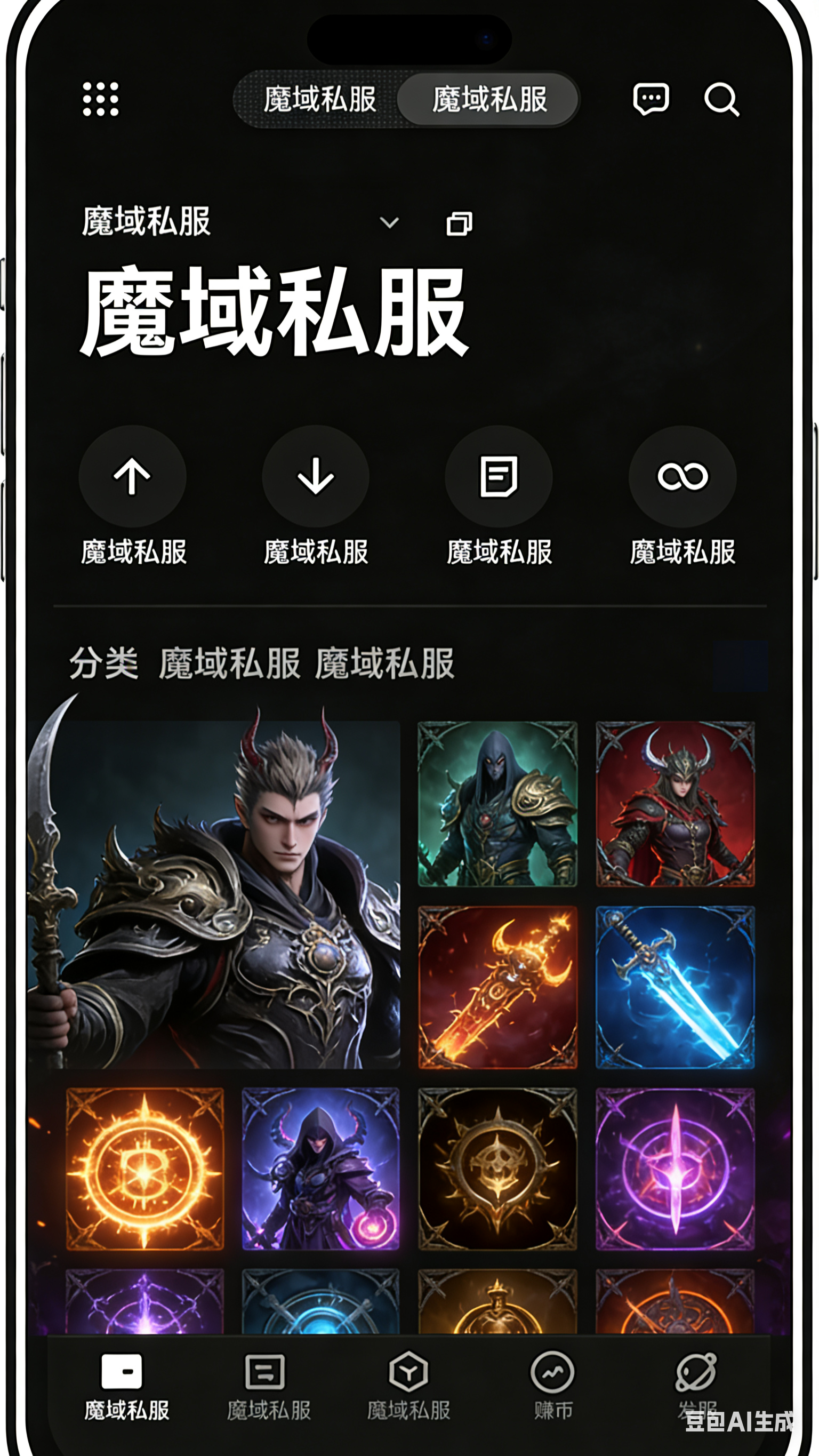 魔域SF军团副本组队画面
